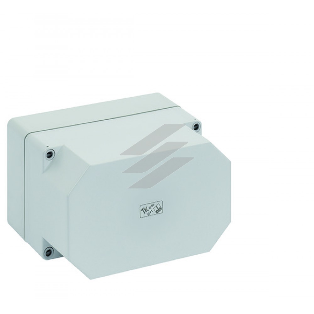 TK-коробка PS 1811-13f-O (180х110х137мм), полістирол, гладкі стінки, IP66, плоска, Spelsberg